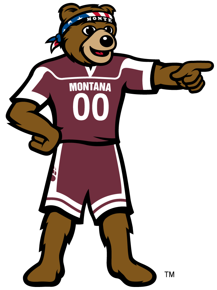 Montana Grizzlies 2010-Pres Mascot Logo 01 iron on paper